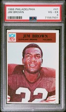1966 Philadelphia Jim Brown #41 PSA 4