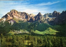 10378 Cartolina San Martino di Castrozza (TN) Gruppo delle Pale 1965