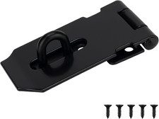 Stainless Steel Hasp Latch, Heavy Duty Hardware Padlock Latch Can Be Used on ...
