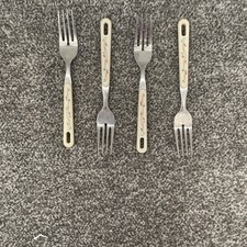 Eternal Beau Vintners Stainless Hanging Dessert Forks X4  16cm