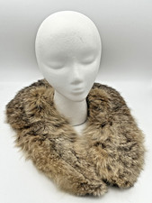 Vintage Fur Scarf Collar Shawl Scarves Wrap Stole Neck Warmer Gift