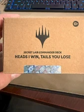 MTG Magic The Gathering - HEADS I WIN, TAILS YOU LOSE - Sealed Secret Lair Deck