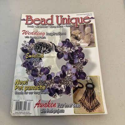 Bead Unique Mag./Issue #4/2005/Spring/Beads/Art Jewelry/Home Decor/Fashion F18B