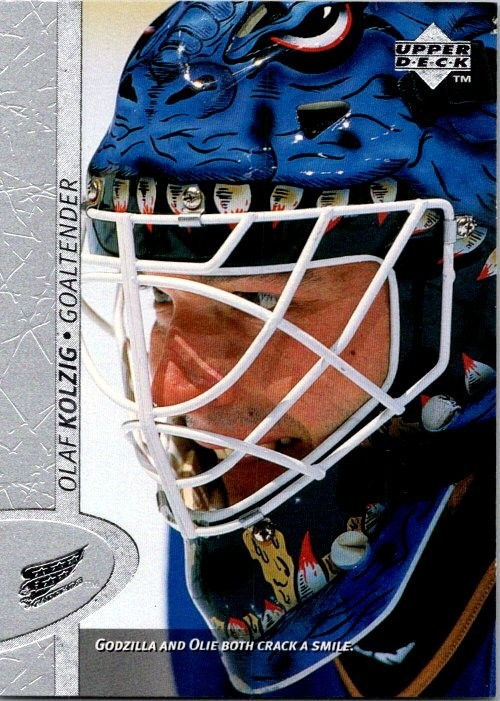 Olaf Kolzig - 1996-97 Upper Deck - # 354 - Capitals