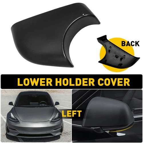 For Tesla Model Y-Left Side Passenger Door Wing Mirror Cover Lower Holder
