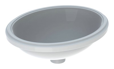 Geberit VariForm Unterbauwaschtisch oval ohne Hahnloch ohne Überlauf 495 x...