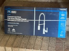 Flynt Stainless steel Single Handle Pull-down Kitchen Faucet H90K-51D-PS-BN
