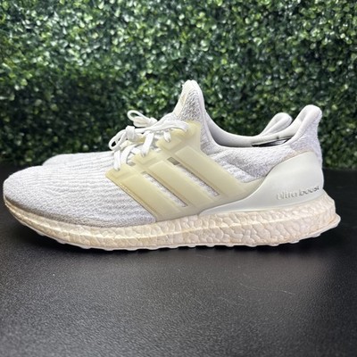 adidas UltraBoost Shoes Mens Size 11.5 White Sneakers