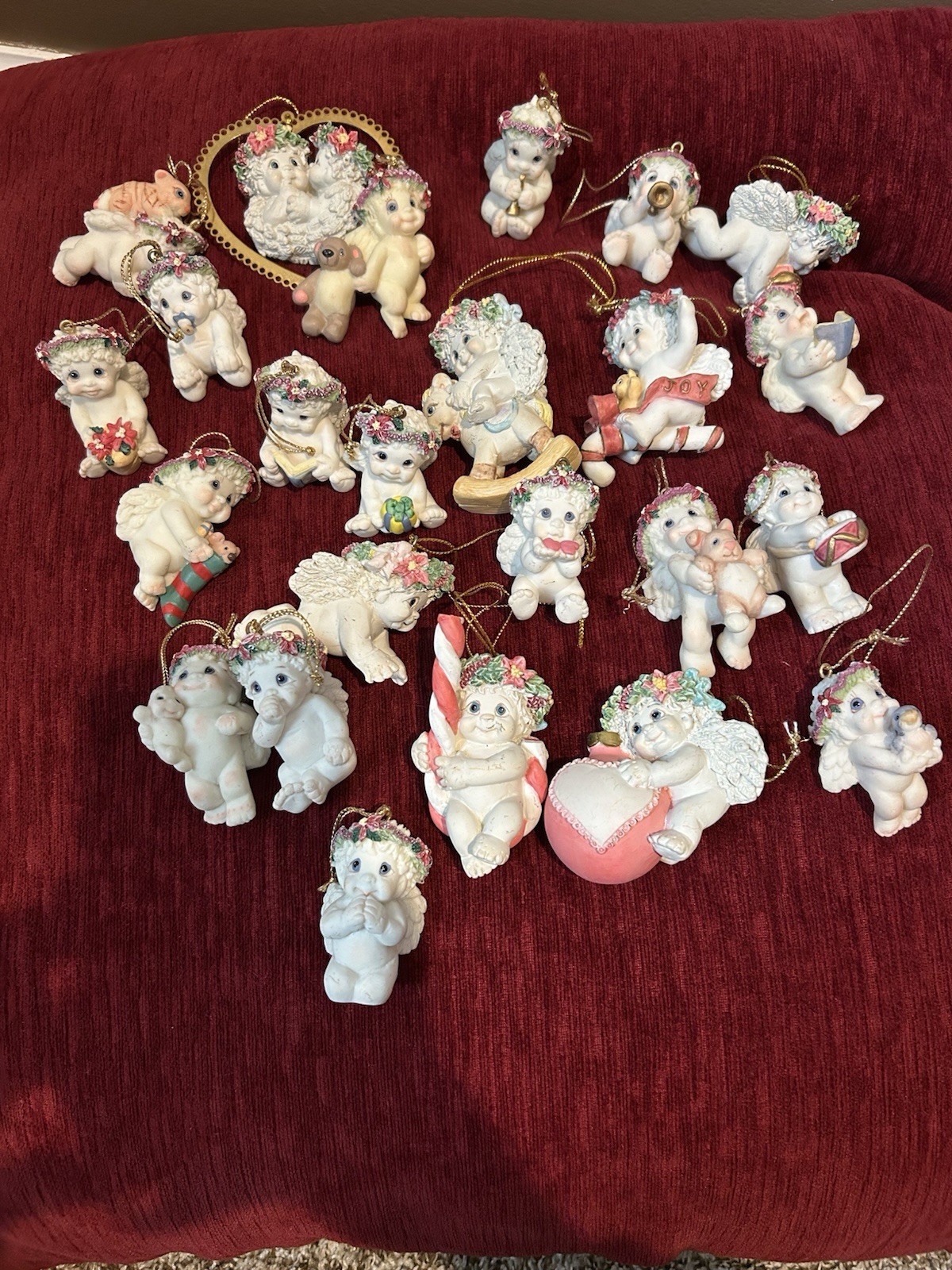 vintage christmas ornaments Lot Of 24