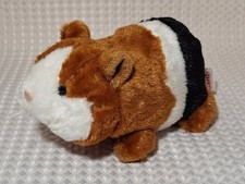 Guinea Pig Brown Black  White Plush 7" Stuffed Animal Webkinz by Ganz