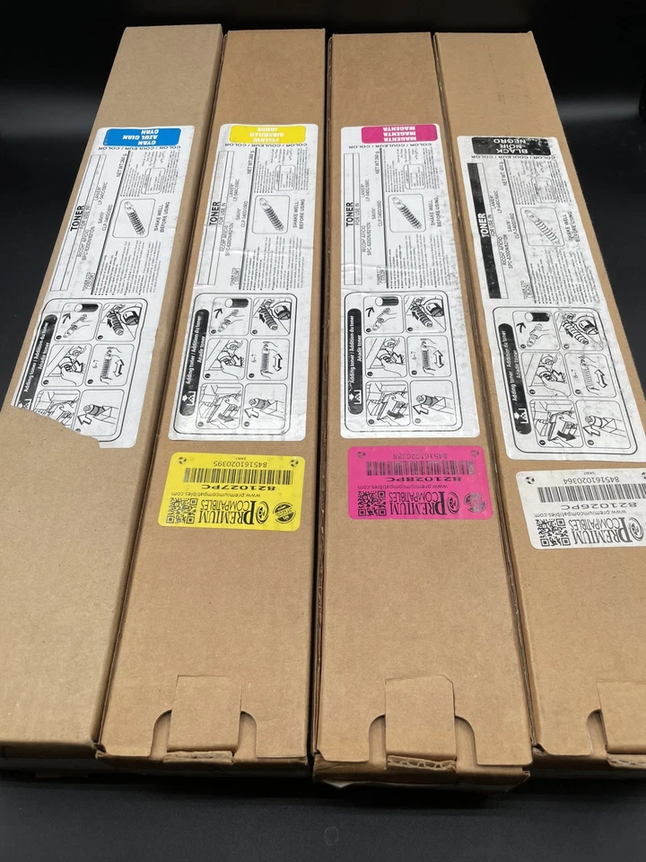 Ricoh SP C820DNHA 821026 821027 821028 821029 Compatible Juego de 4 Colores C821 Foto 2 de 2