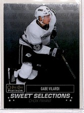 2020-21 O-Pee-Chee Platinum Sweet Selections Gabe Vilardi RC Los Angeles Kings