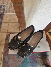 Rieker Damenschuhe in Blau im Karton Gr. 38 Topzustand