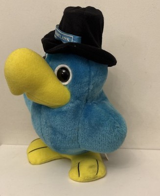 Vintage 10'' Barclays Bank Blue Bill Vogel Spardose Sparschwein 1980er Russ Berrie