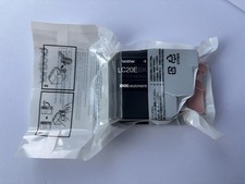 New Sealed Genuine Brother LC20E BK XXL Black Ink Cartridge EXP 2020