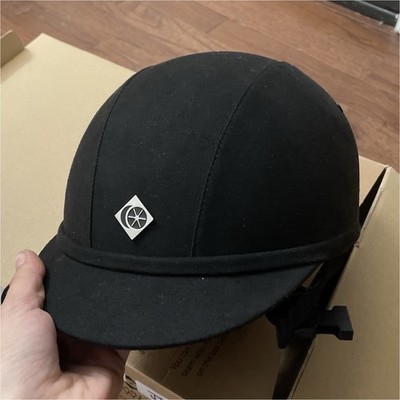 Charles Owen Black English Riding Helmet 