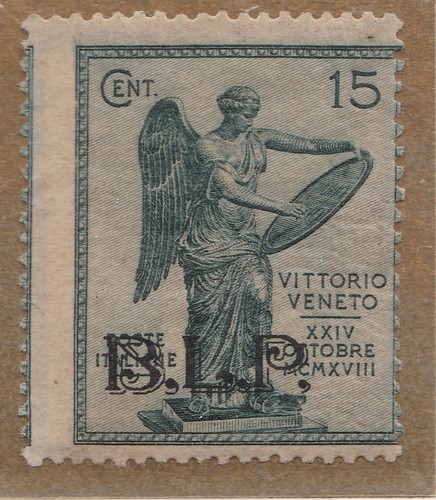 Regno d'Italia 1922 BLP B.L.P. 15 Centesimi Ann. Vittoria MNH** A30P37F44937