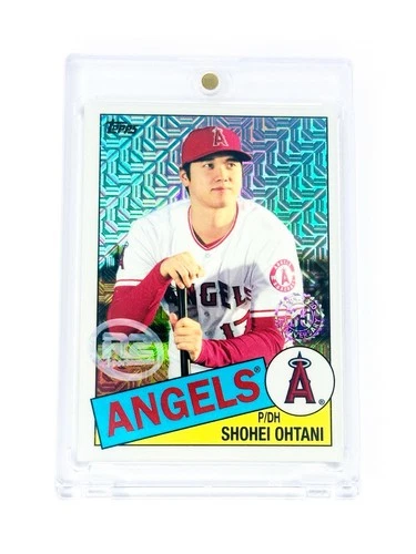 Shohei Ohtani RARE REFRACTOR INVESTMENT CARD SSP TOPPS CHROME DODGERS MVP MINT