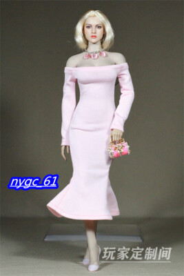 slim fit dress slacks Off the Shoulder Pink Tight Short Tulle Dress – PollyBoutique main image 0