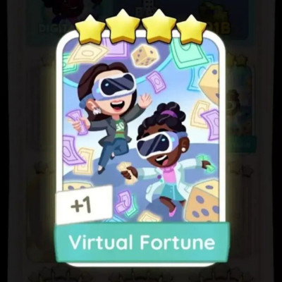 Virtual fortune - Monopoly_go_    fast delivery  4  Star Sticker