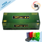 5x Boxes ZEN Cigarette Tubes Menthol King Size 1,000 Tubes Cigarette RYO