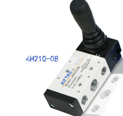 1PCS AIRTAC 4H210-08 Actuator Pneumatic Manual Lever Hand Pull Valve NEW