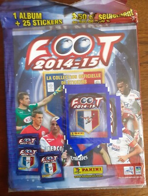 Album Panini Football France 2014-2015 NEUF Sous Blister + 5 Pochettes - Pack Démarrage