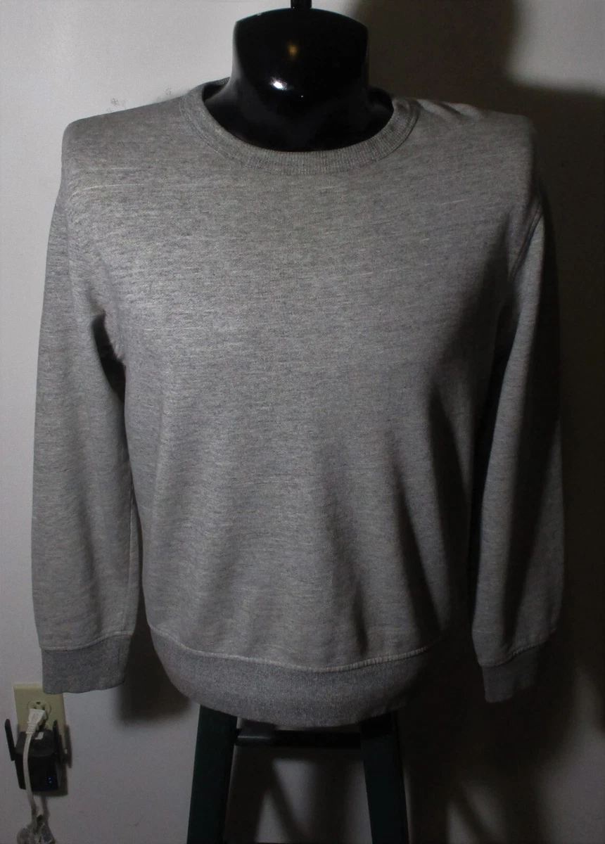 Felpa JACK & JONES Jprblachad Branding Crew Neck In Rivestimento Argento, Taglia M: Girocollo Morbido E Look Casual Per Uomo