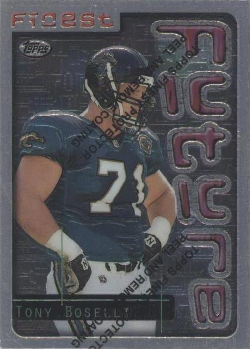 1996 Topps Finest Tony Boselli #107 - 1 of 2