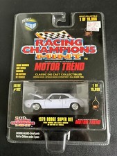 1998 Racing Champions Mint Motor Trend 1970 Dodge Super Bee White (G2)