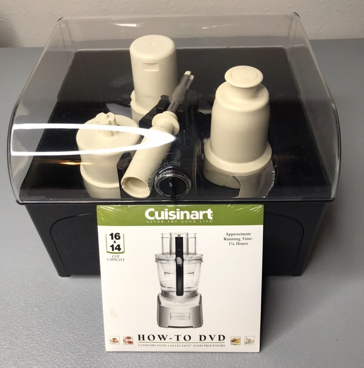 CUISINART Elite Diecast FP16DC 16 Cup Food Processor Work Bowls