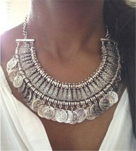 chunky statement necklaces