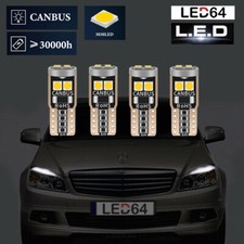 4 LED Wei&szlig; Nachtlichter / Standlichter F&uuml;r Mercedes Klasse C W204