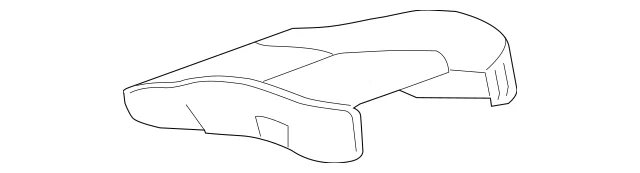22968594 OEM подлинный GM Jet черный пассажирское сиденье подушка чехол новый в коробке - Изображение 3 из 4