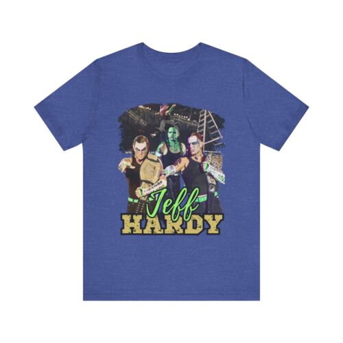 Jeff Hardy Tribute Tee, Wrestling Fan Gift, WWE Champion Shirt, Extreme - Picture 109 of 142