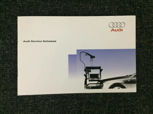 Audi Car Service Log Books