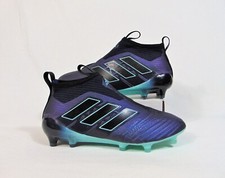 Botines de fútbol Adidas ACE 17+ FG Boost PureControl azules talla 6,5 NUEVOS S77165 RAROS