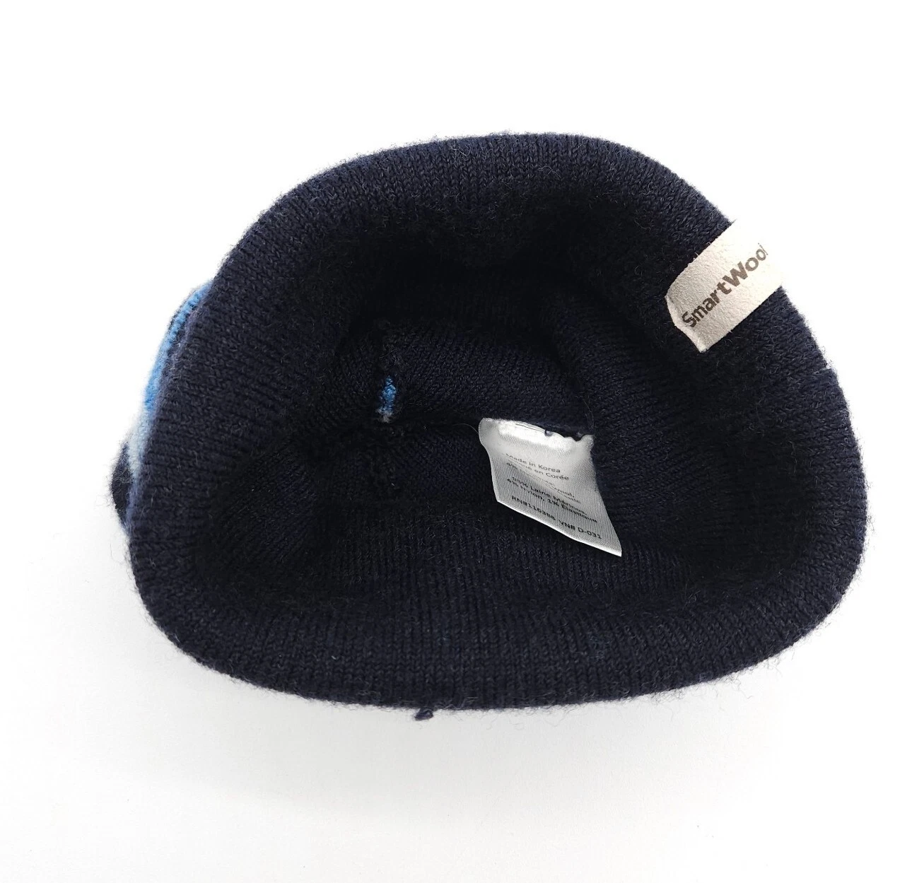 smartwool infant baby beanie hat merino wool winter snow ski cap striped 