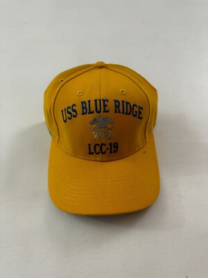 米海軍 帽子/ブルーリッジ/USS BLUE RIDGE LCC 19/プラーク Amazon.com: USS BLUE RIDGE LCC-19 Hat - NAVY BLUE - Veteran