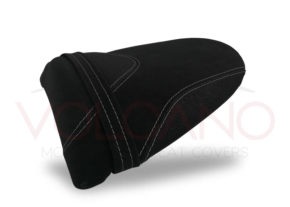 Capa de Assento FIT KAWASAKI Z750 Z1000 2003-2006 Design Vulcão PRATA C Antiderrapante - Imagem 4 de 4