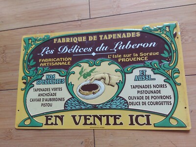 LEINWANDPLATTE TAPENADES DU LUBERON (HERGESTELLT VON KROMA)