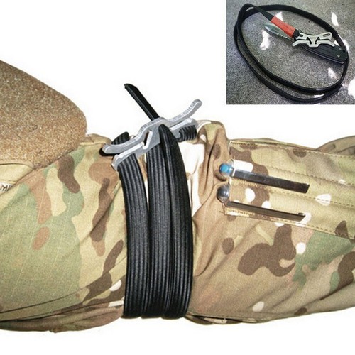 Outdoor Tourniquet Survival Gear Medical Lightweight One Hand First Aid EDC - Picture 7 of 11