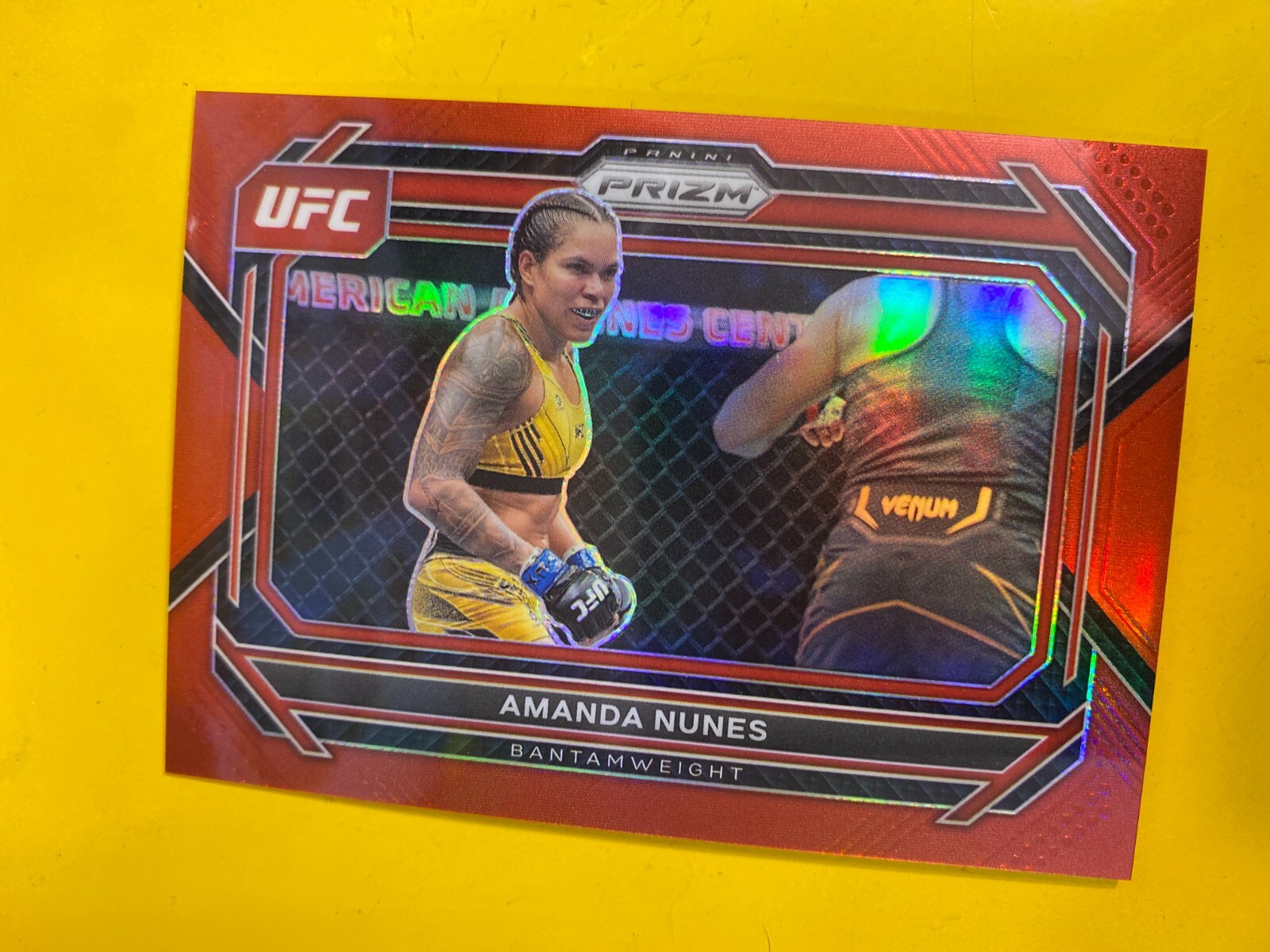 RS9009 2023 Panini Prizm UFC Prizms Red #66 Amanda Nunes #166/199