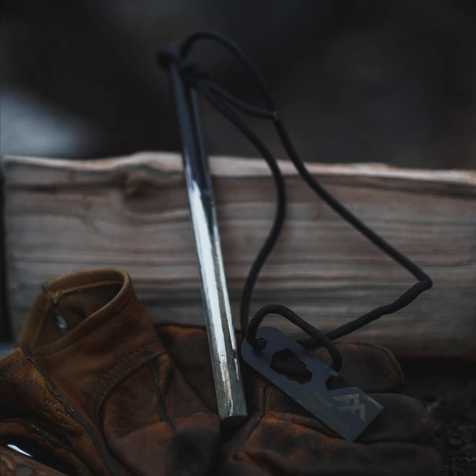 Hive Fire Starter™ | Forest Fundamentals™ | Caña hexagonal | Caña de hierro acero contra incendios Foto 3 de 4