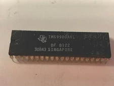 Texas Instrument IC- TMS9980ANL, CPU, DIP-40.