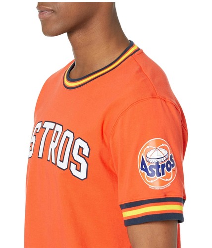 Camiseta de lanzamiento salvaje Mitchell & Ness MLB Astros grande naranja - Imagen 3 de 3