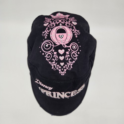 Disney Parks Princess Pink Embroidered Rhinestone Cinderella Carriage Hat Cap - Picture 7 of 11