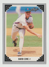 1991 Leaf Baseball #253 David Cone - New York Mets