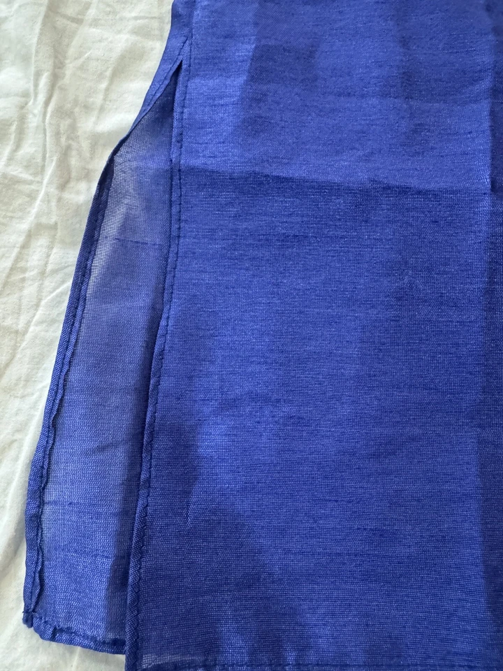 Caftán azul indio/pakistaní para niños talla 8 Foto 2 de 4