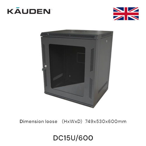 Wall Mount Data Cabinet Rack 4U 6U 12U 15U 450mm 600mm Network CCTV DVR Use - 第 2/12 張圖片